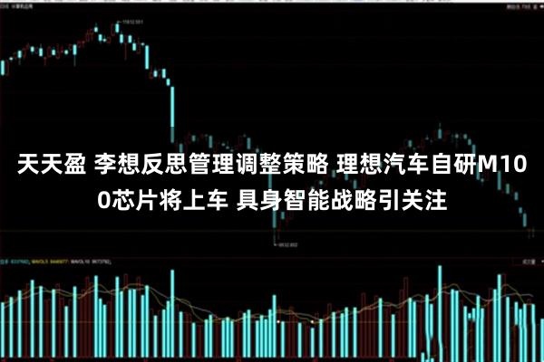 天天盈 李想反思管理调整策略 理想汽车自研M100芯片将上车 具身智能战略引关注