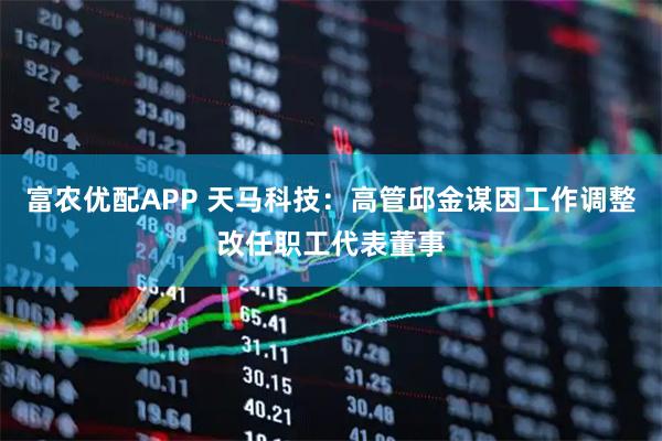 富农优配APP 天马科技：高管邱金谋因工作调整改任职工代表董事